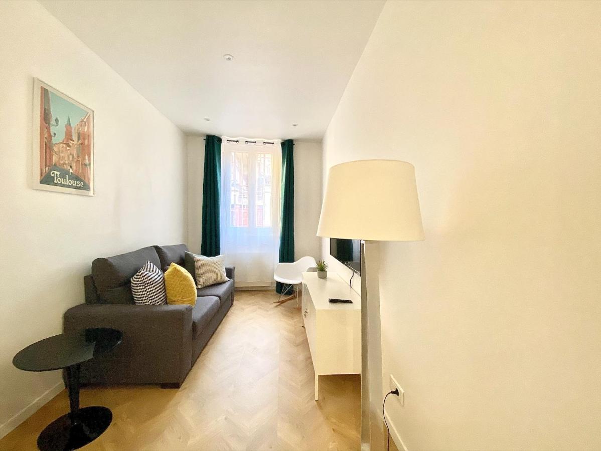 L'Escapade - Appartement Avec Chambre & Parking - Toulouse Centre Esterno foto